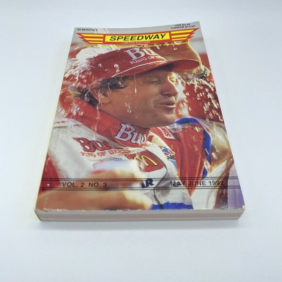 1992 Speedway Auto Racing Pocket Price Guide-Vol 2-Num. 3-limited edition - Picture 7 of 14
